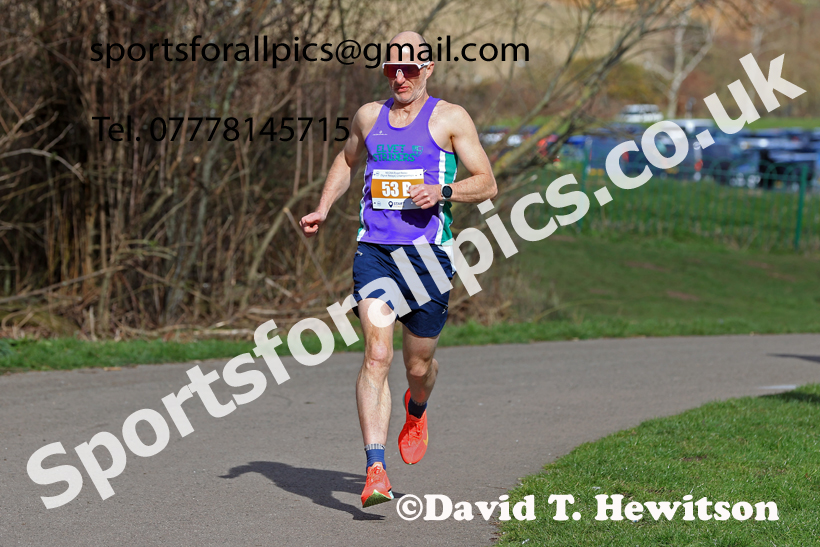 Masters Men Over-35s to 49s, 2026 NECAA Royal Signals Road Relays, Hetton Lyons Country Park, Hetton le Hole. Photo: David T. Hewitson/Sports for All Pics